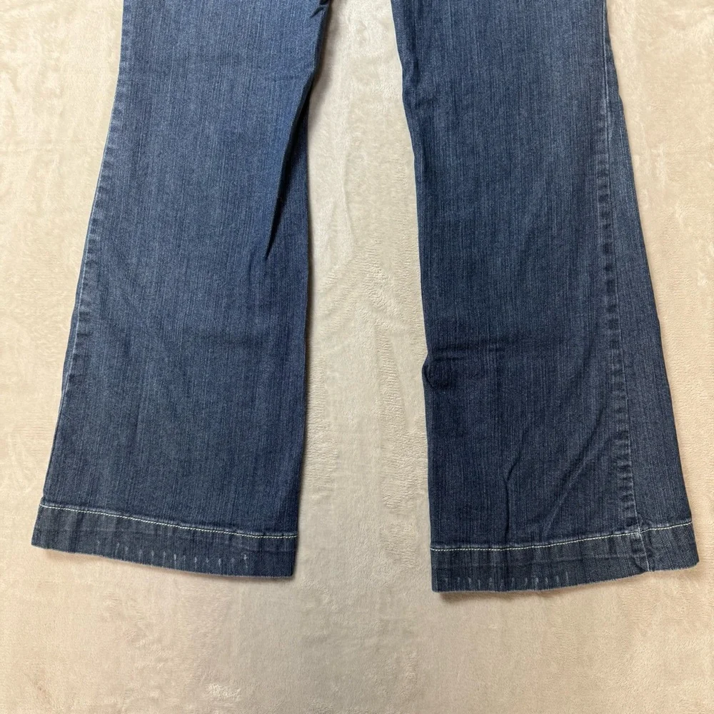 L.e.i. Y2K Low Rise Flare Jeans | Patchwork Back Pockets | Size 13